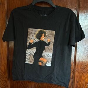 Whitney Houston  Graphic Crew Neck T-Shirt